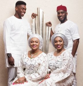 Austin Jay Jay Okacha and Family
