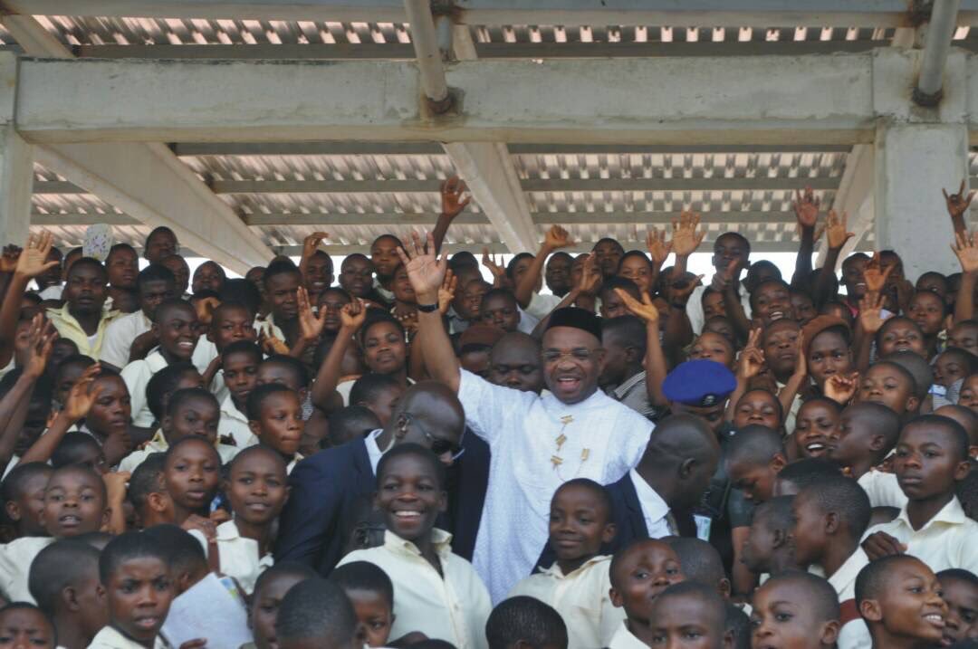 Governor Udom Emmanuel Education in Akwa Ibom state