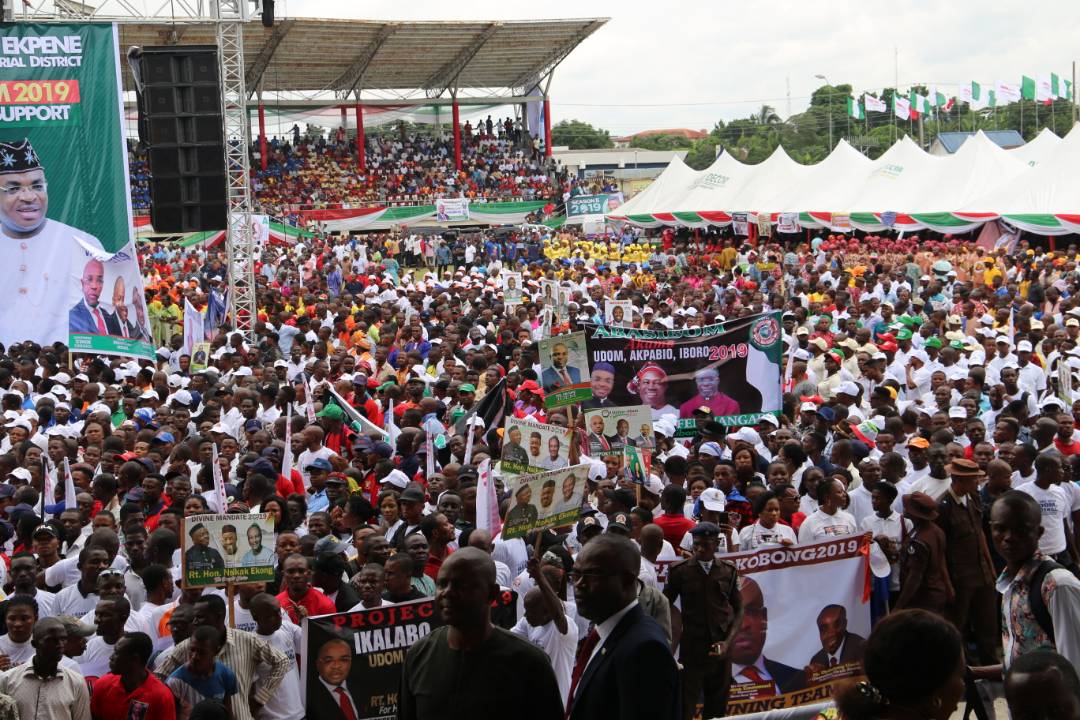 2019:IKOT EKPENE DISTRICT ADOPTS GOVERNOR EMMANUEL,SENATOR AKPABIO FOR SECOND TERM