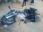 ORON APC YOUTHS RAZE POLICE STATION,SLAM AKPABIO FOR IMPOSITION