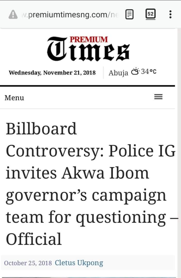 AKWA IBOM AS IG'S PLAYGROUND