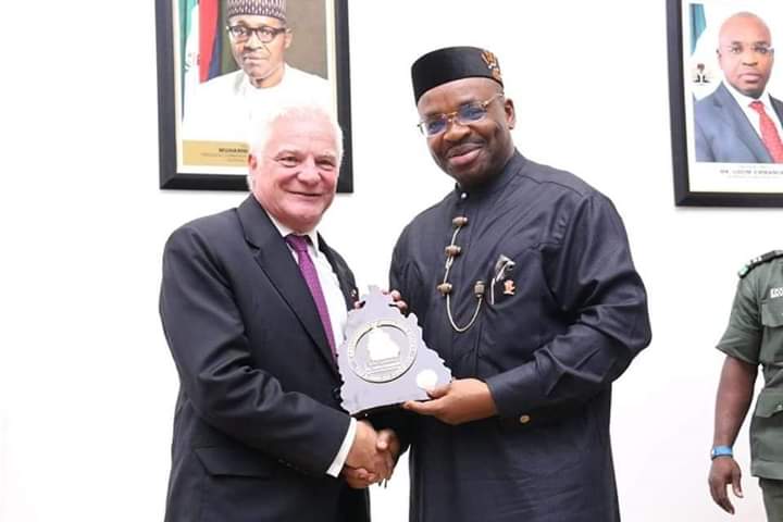 AKWA IBOM REMAINS MOST PEACEFUL STATE IN NIGERIA, GOVERNOR EMMANUEL TELLS INVESTORS