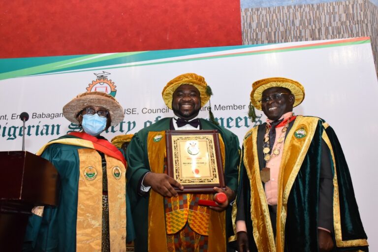 ENGR. ENANG CONFERRED FELLOW BY NIGERIAN SOCIETY OF ENGINEERS
